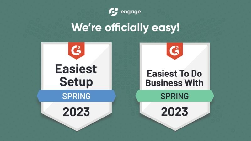 badges which say easiest to set up and easiest to do business with