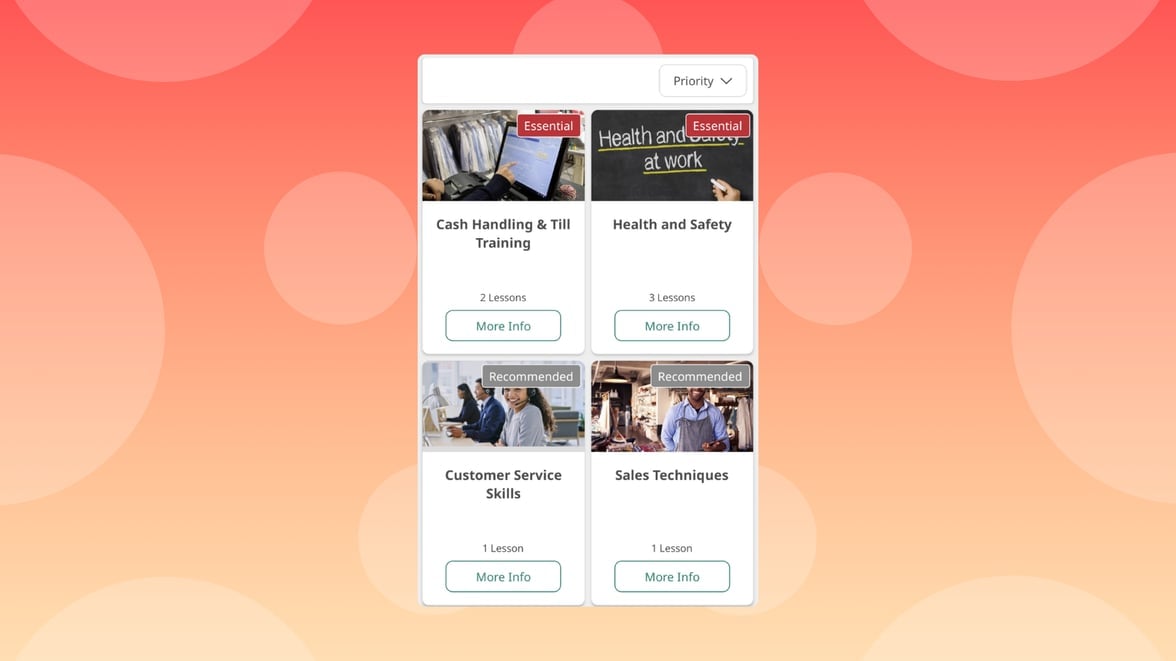 Personalised learning experience