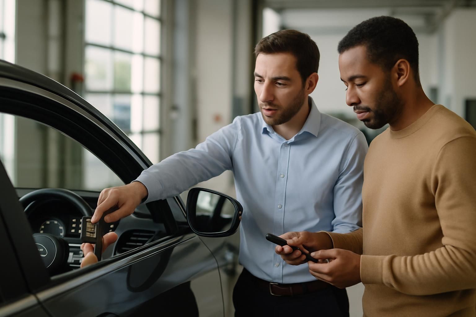 Cover image for Showroom Test Drive Handover Checklist