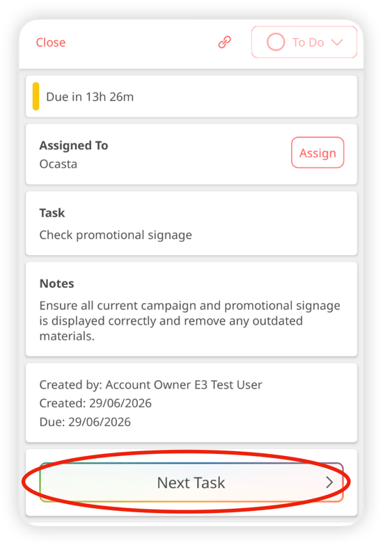 Feed navigation